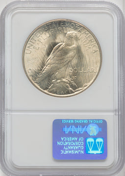 1935-S $1 Peace Dollar NGC MS65