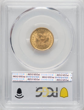 1901 $2.50 Liberty Quarter Eagle PCGS MS66