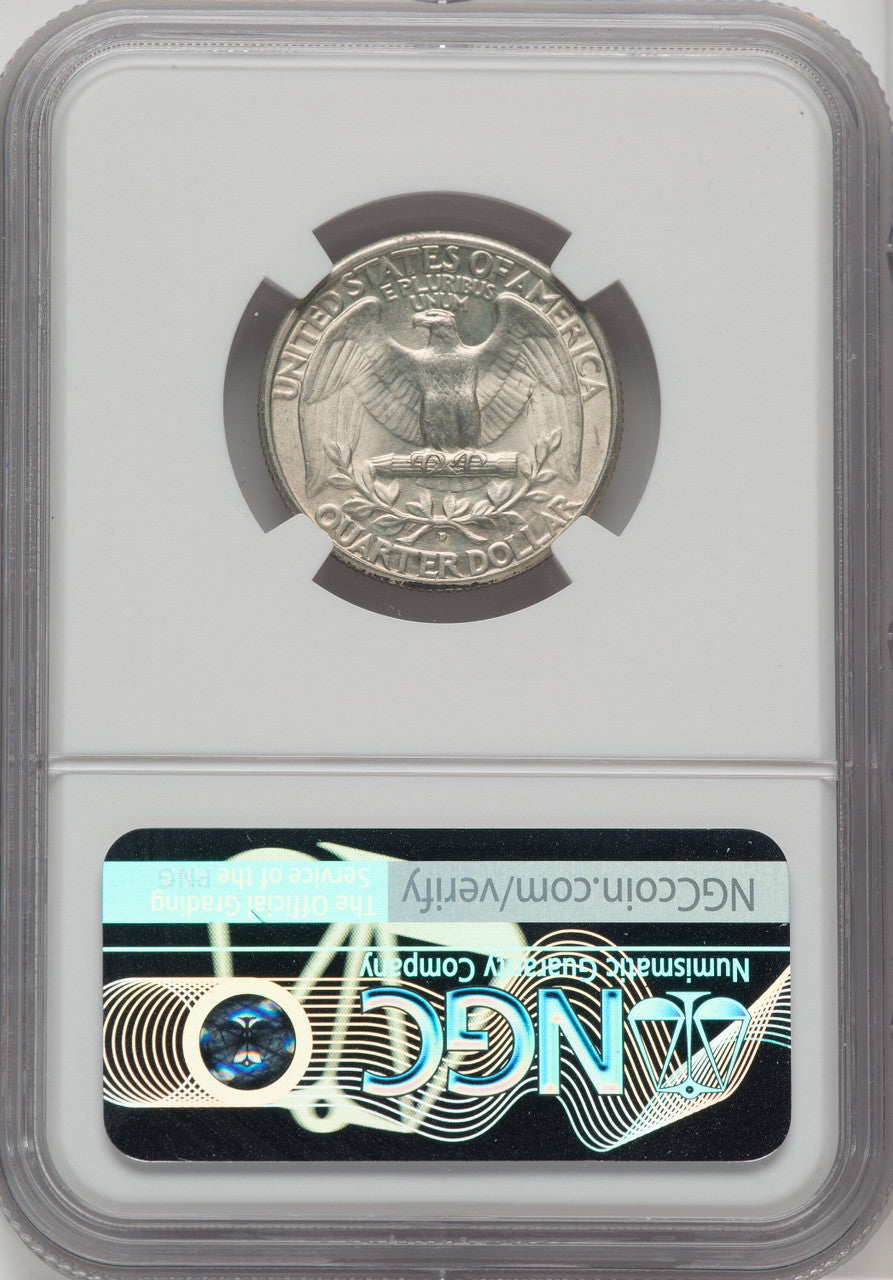 1932-D 25C Washington Quarter NGC MS62