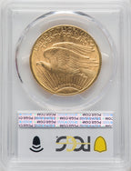 1914-D $20 Saint-Gaudens Double Eagle PCGS MS62 (764091042)