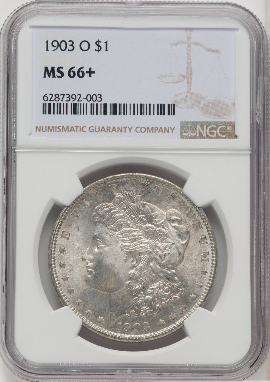 1903-O $1 Morgan Dollar NGC MS66+