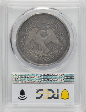 1795 S$1 Flowing Hair Two Leaves Early Dollar PCGS G6