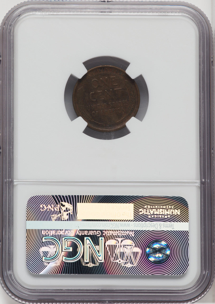 1909-S 1C VDB BN Lincoln Cent NGC VF25