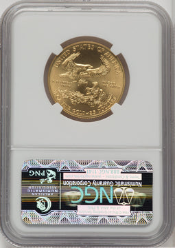 2012 $25 Half-Ounce Gold Eagle First Strike NGC MS70