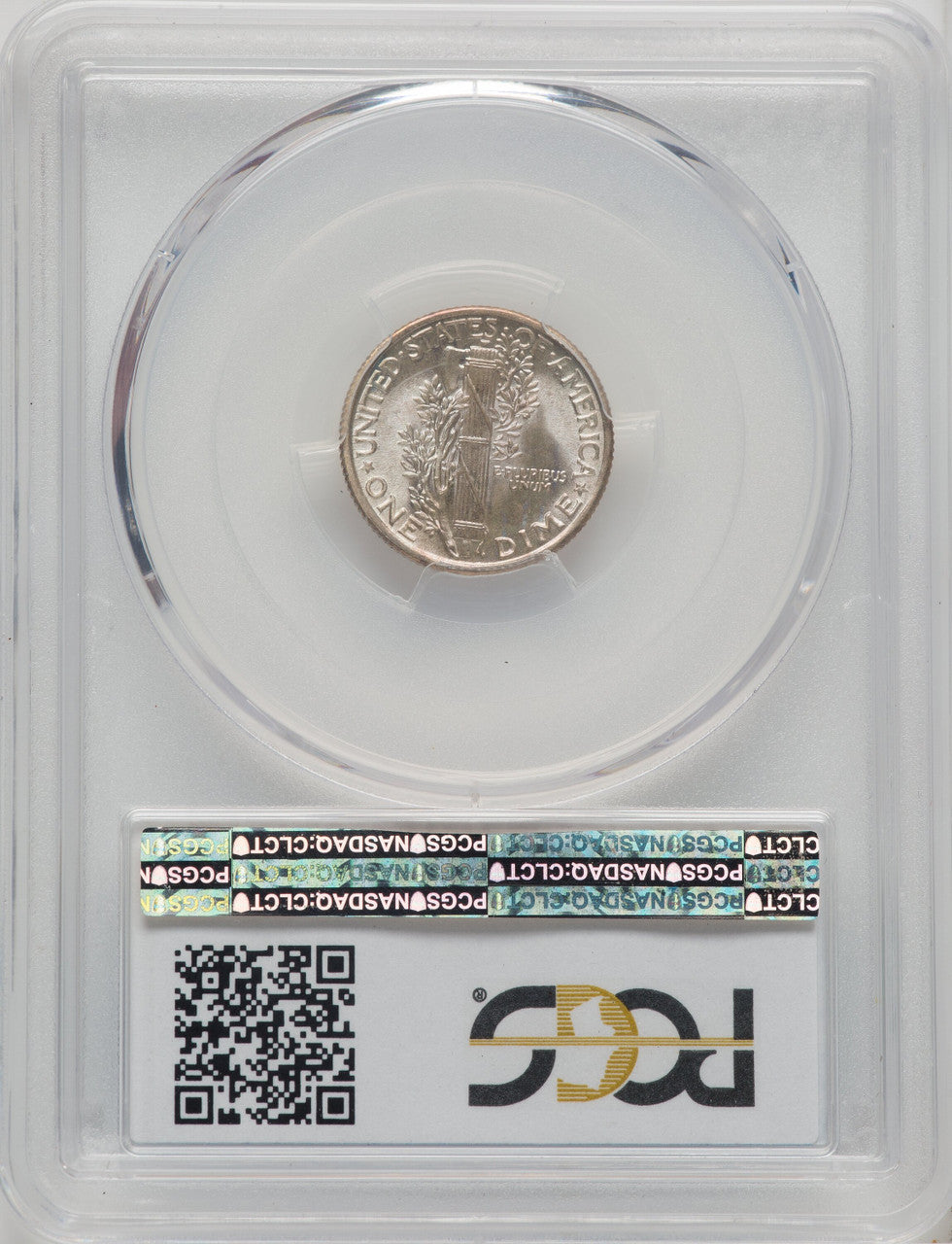 1936 10C FB CAC Mercury Dime PCGS MS67+