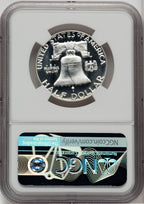1956 50C Type 2 Proof Franklin Half Dollar NGC PR68