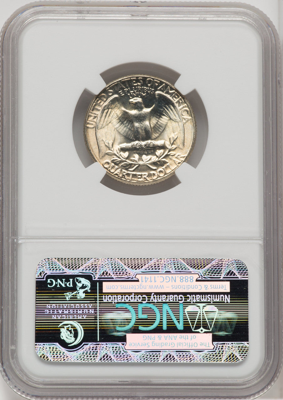 1964 25C Washington Quarter NGC MS67+