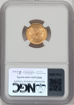 1901 $2.50 Liberty Quarter Eagle NGC MS67