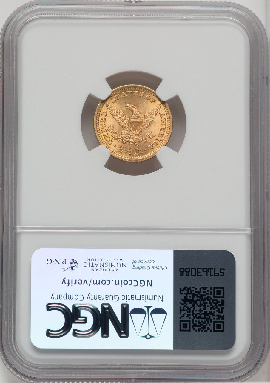 1901 $2.50 Liberty Quarter Eagle NGC MS67