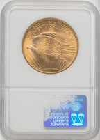 1908 NM $20 Wells Fargo Saint-Gaudens Double Eagle NGC MS67 (764034006)