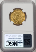 1812 $5 Early Half Eagle NGC MS61