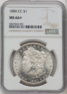 1880-CC $1 Morgan Dollar NGC MS66+