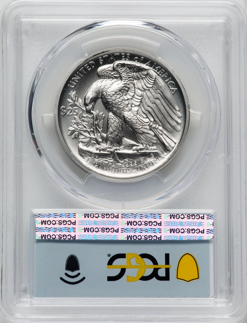 2023-W $25 Palladium First Day of Issue PCGS SP70