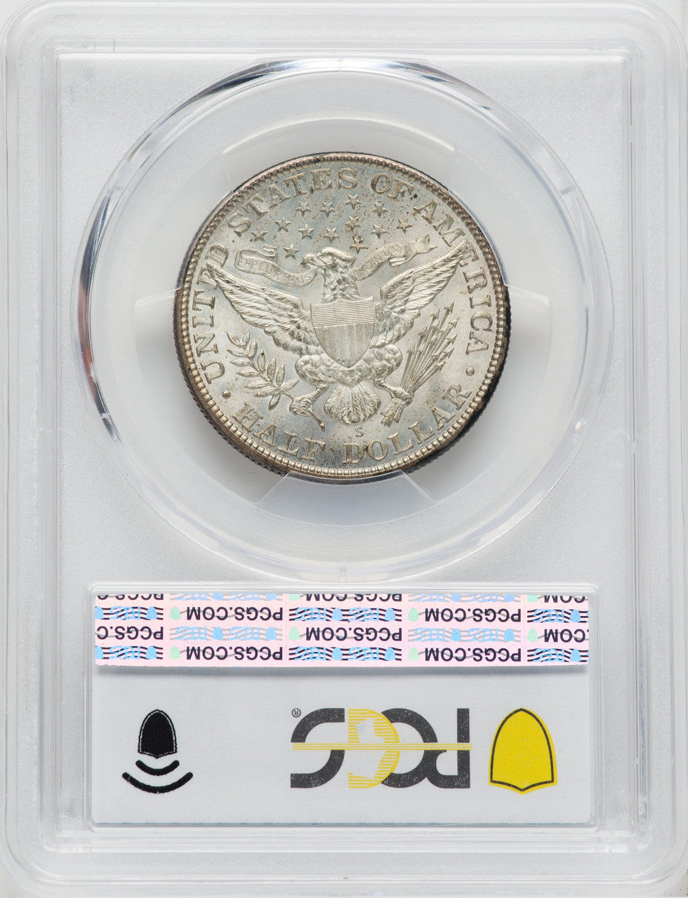 1913-S 50C Barber Half Dollar PCGS MS66