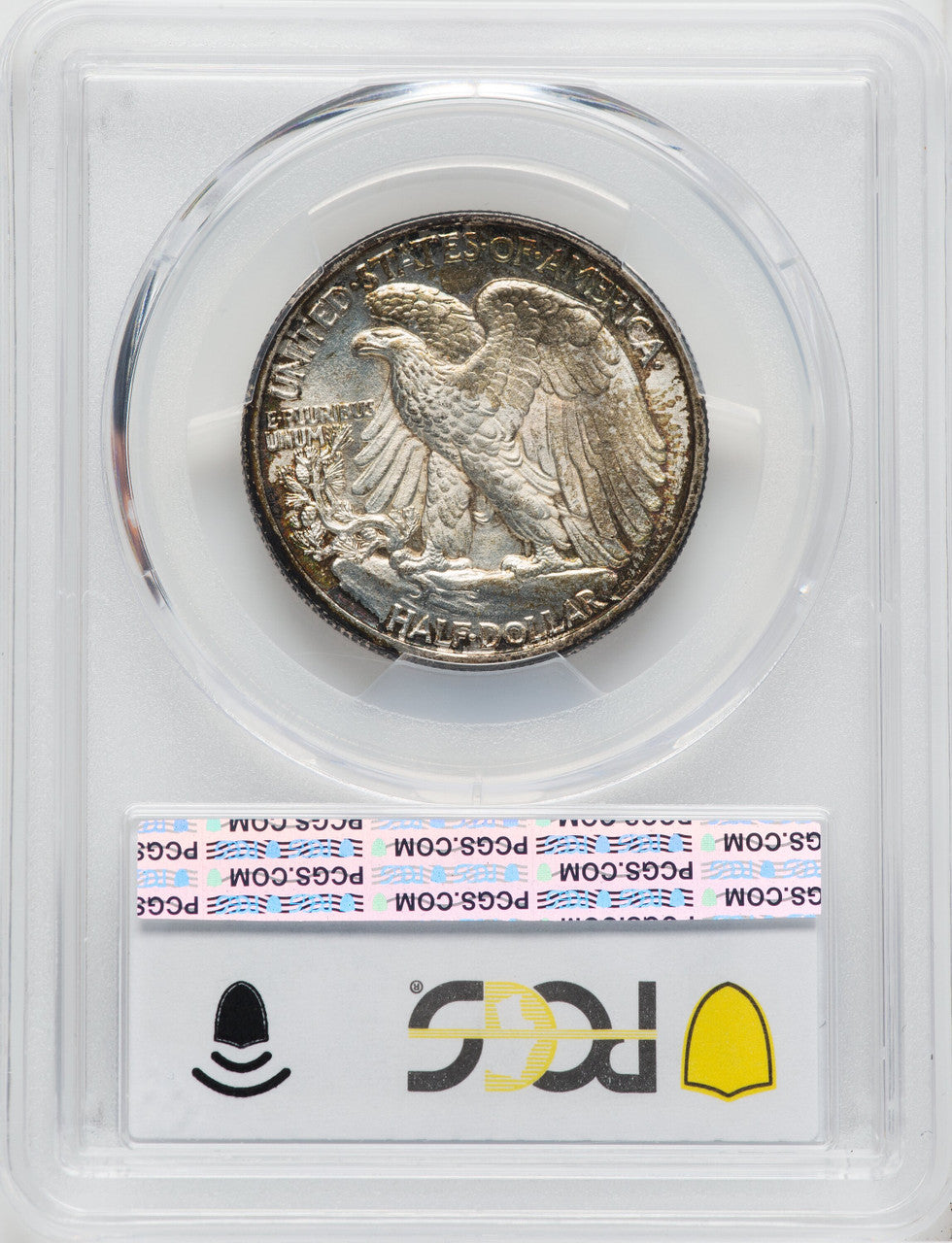 1917 50C Walking Liberty Half Dollar PCGS MS66+