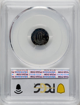 1866 3CS Proof Three Cent Silver PCGS PR67