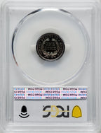 1859 10C CA CAC Proof Seated Dime PCGS PR66
