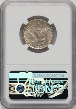 1917-S Type Two FH Standing Liberty Quarter NGC MS66