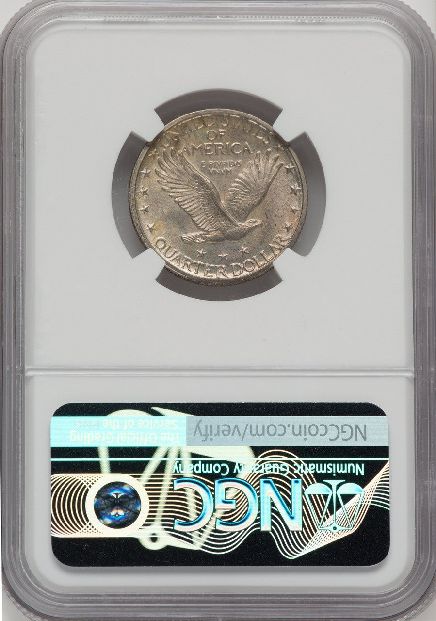 1917-S Type Two FH Standing Liberty Quarter NGC MS66