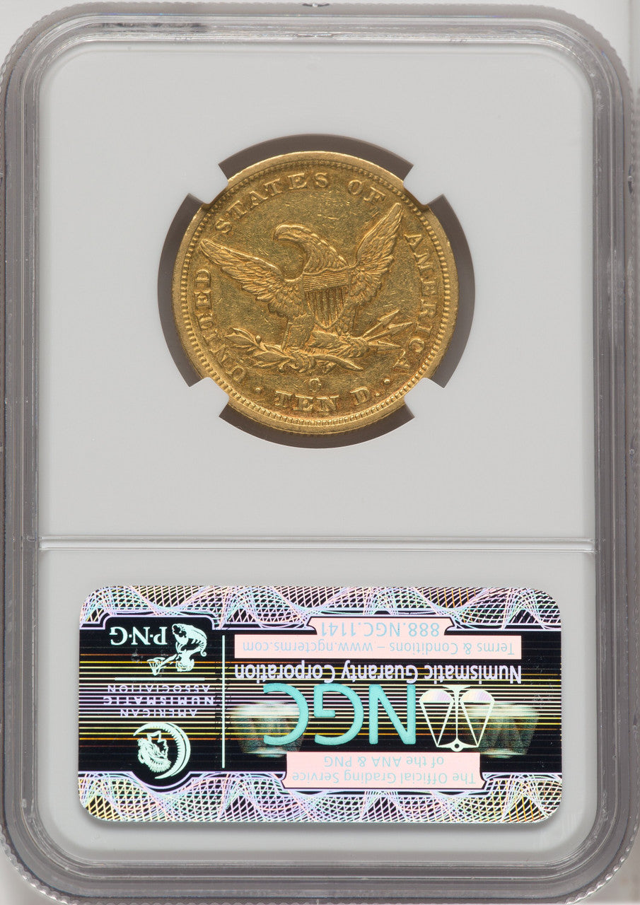 1846-O $10 Liberty Eagle NGC XF45