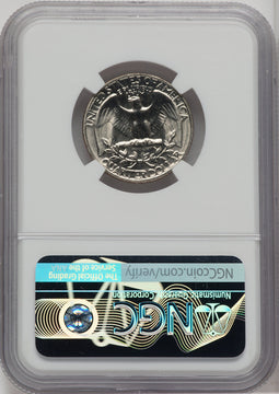 1967 25C Washington Quarter NGC MS68
