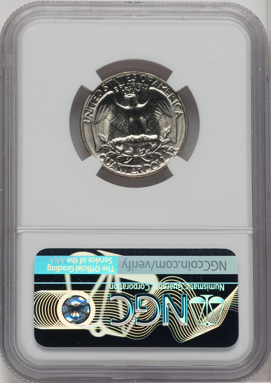 1967 25C Washington Quarter NGC MS68