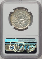 1938-S 50C Arkansas Commemorative Silver NGC MS67