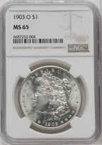 1903-O $1 Morgan Dollar NGC MS65