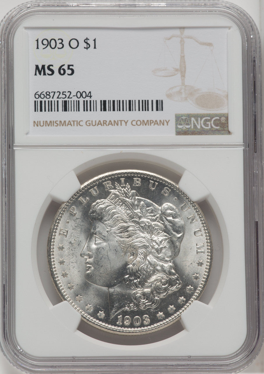 1903-O $1 Morgan Dollar NGC MS65