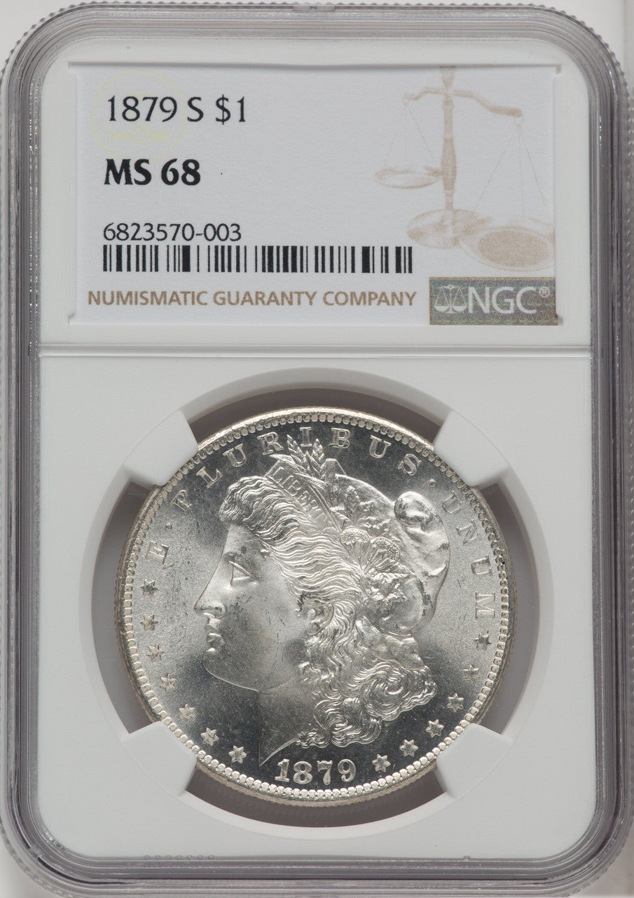 1879-S $1 Morgan Dollar NGC MS68