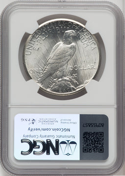 1928 $1 Peace Dollar NGC MS65