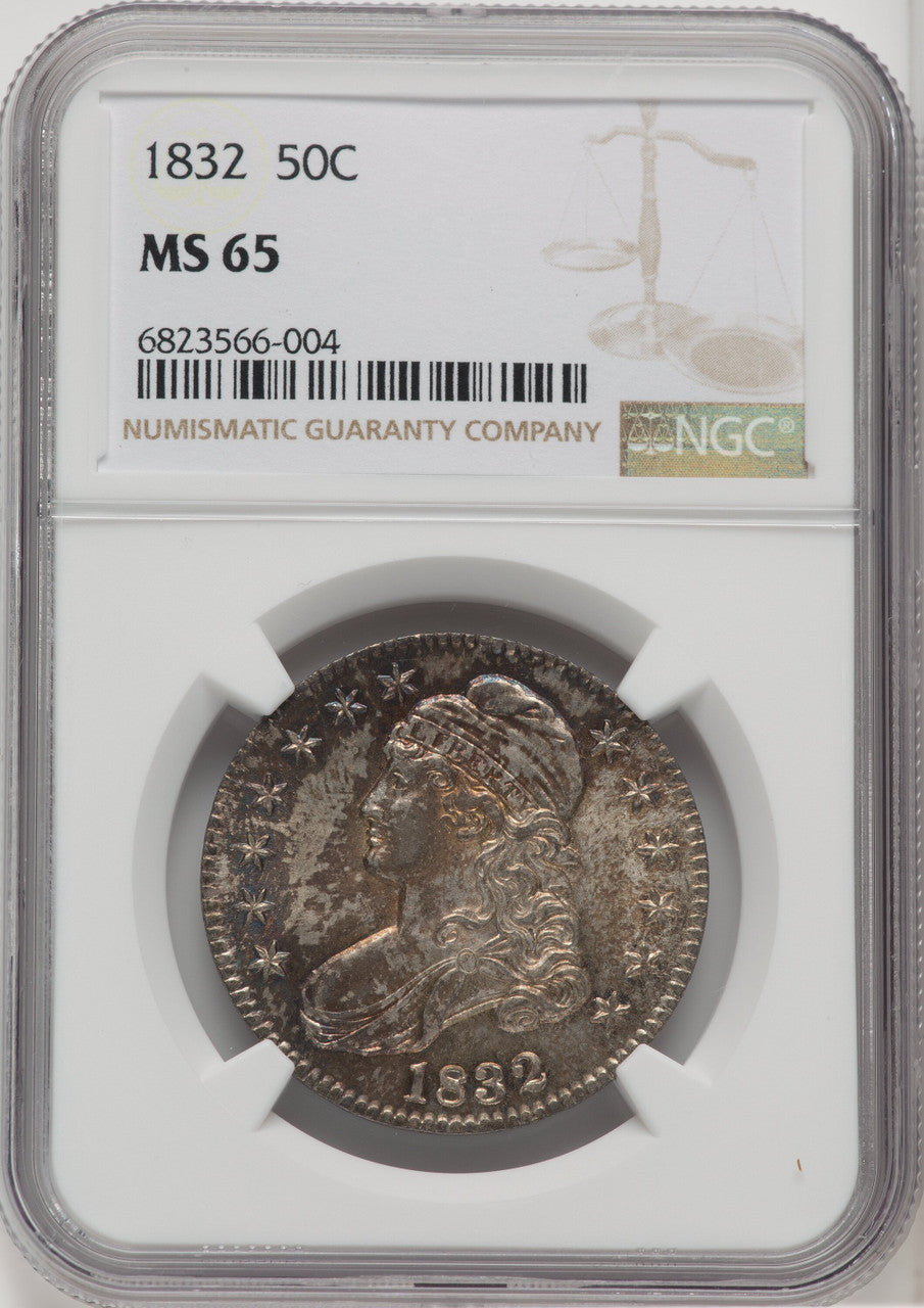 1832 50C Bust Half Dollar NGC MS65