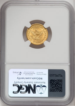 1904 $2.50 Liberty Quarter Eagle NGC MS67+