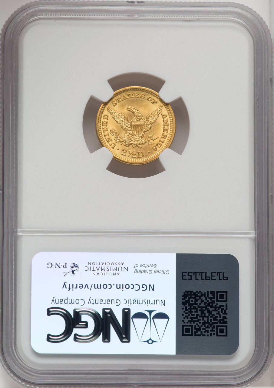 1904 $2.50 Liberty Quarter Eagle NGC MS67+