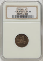 1856 1C S-9 Proof Flying Eagle Cent NGC PR66