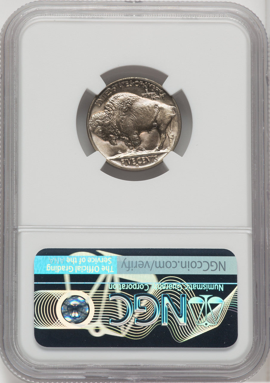1938-D/S 5C Buffalo Buffalo Nickel NGC MS67+
