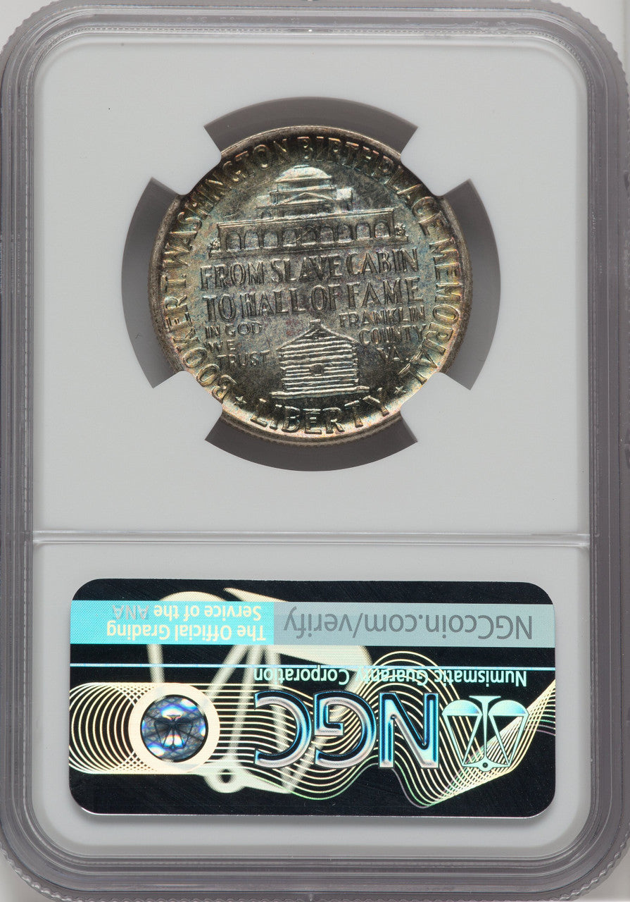 1951 50C Booker T. Washington Commemorative Silver NGC MS67 (764781040)