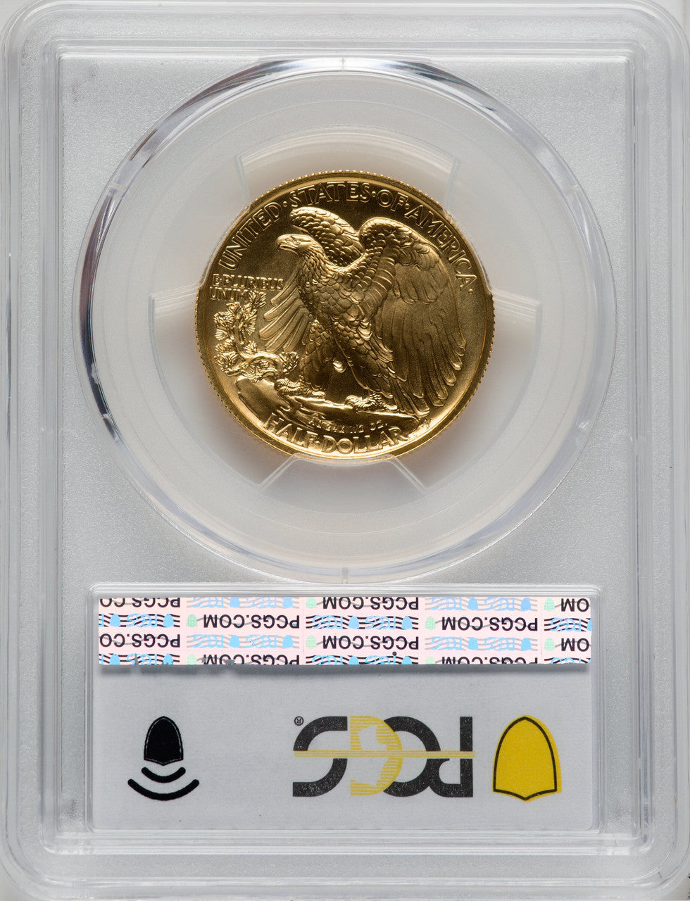 2016-W 50C 24K Gold Half-Ounce PCGS SP70