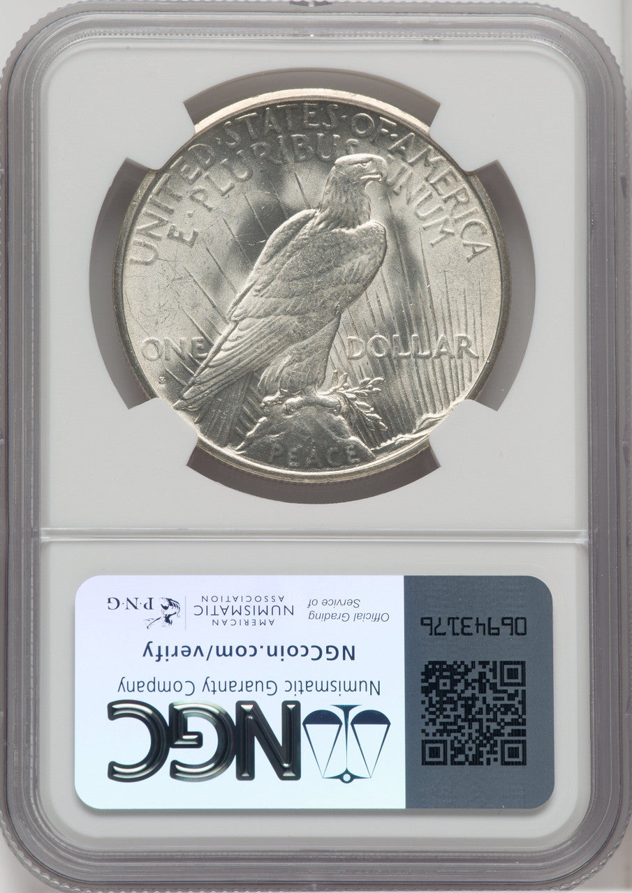 1934-S $1 Peace Dollar NGC MS64