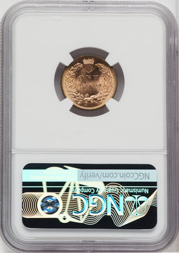1905 1C RD Indian Cent NGC MS67
