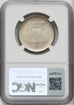 1926 50C Sesquicentennial Commemorative Silver NGC MS66