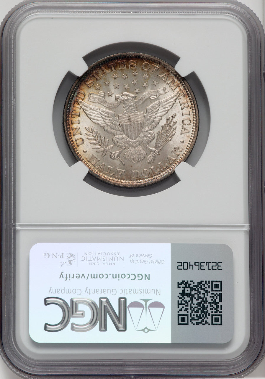 1895 50C Barber Half Dollar NGC MS64