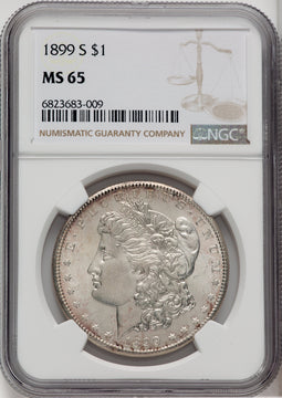 1899-S $1 Morgan Dollar NGC MS65
