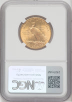 1915 $10 Indian Eagle NGC MS66