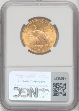 1911 $10 Indian Eagle NGC MS66