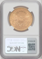 1897-S $20 Liberty Double Eagle NGC MS65