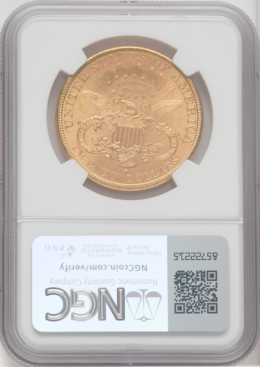 1897-S $20 Liberty Double Eagle NGC MS65