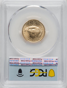 2023 $10 Quarter-Ounce Gold Eagle First Day of Issue PCGS MS70