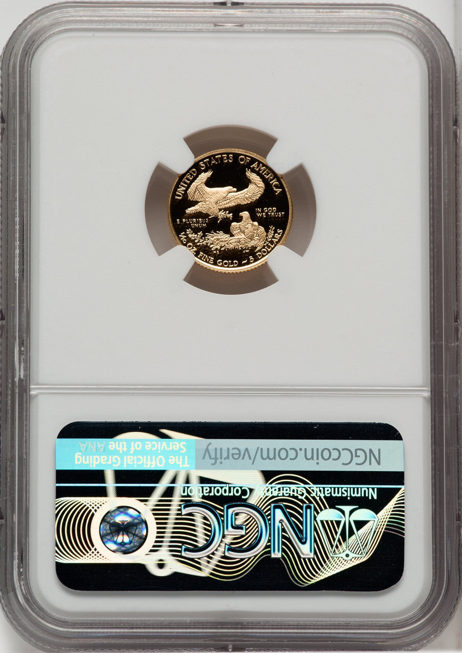 2019-W Gold American Eagle Brown Label NGC PF70