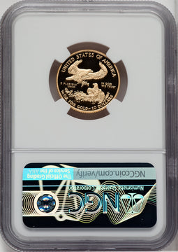 2017-W $10 Quarter-Ounce Gold Eagle Mike Castle NGC PF70